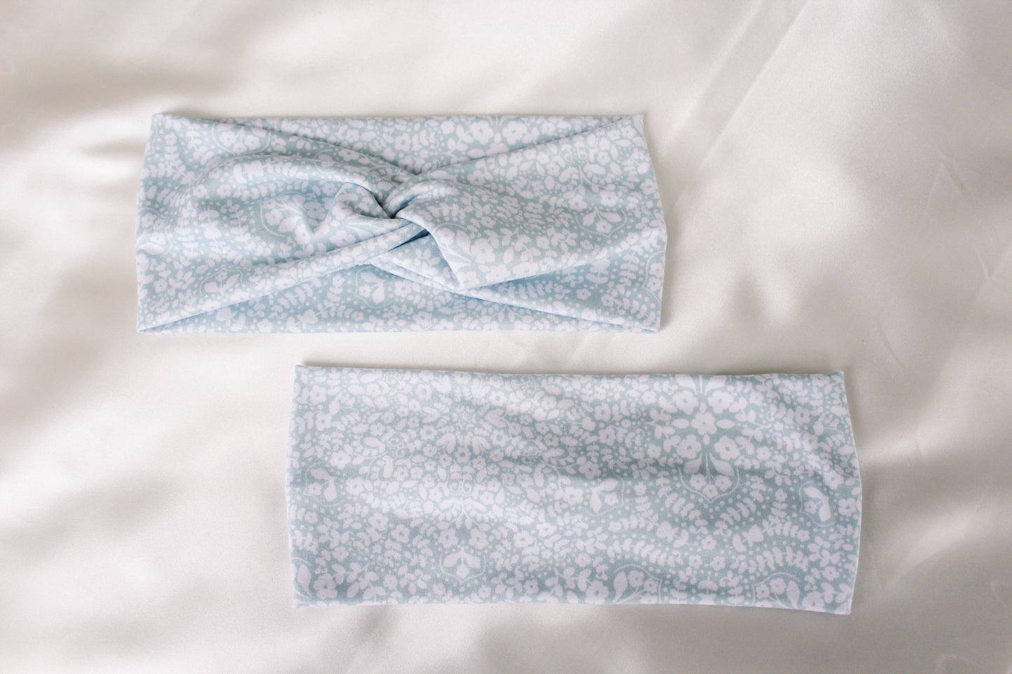 Blue Flower Headband