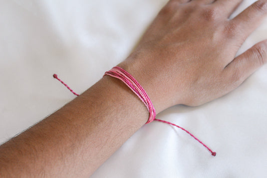 Cherry Blossom String Bracelet