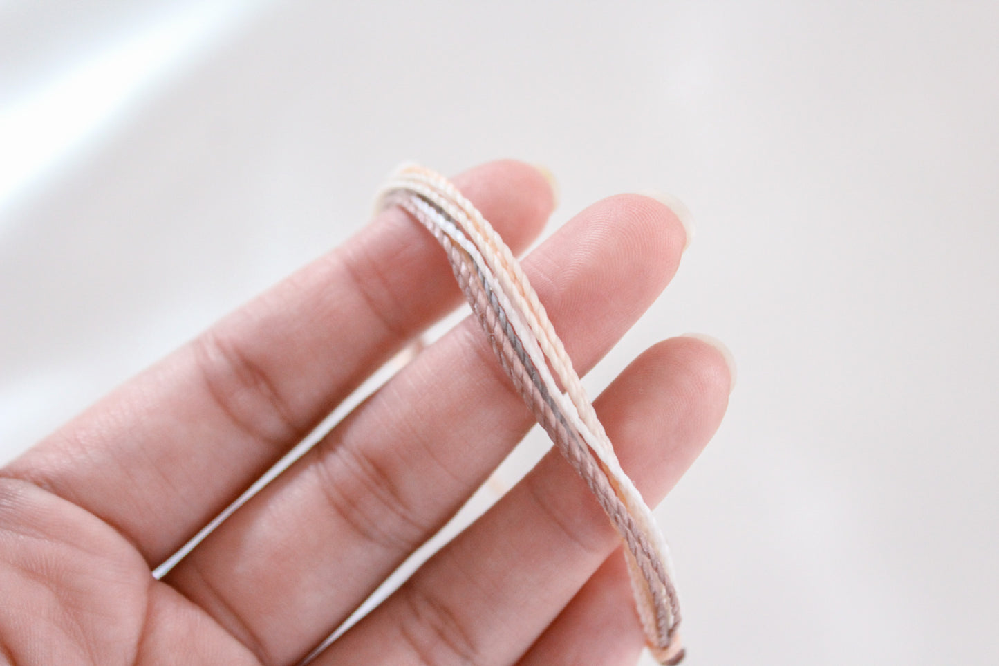 Soft Sand String Bracelet