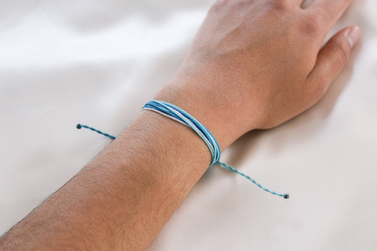 Ice Cap String Bracelet