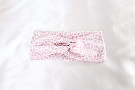 Pink Cheetah Headband