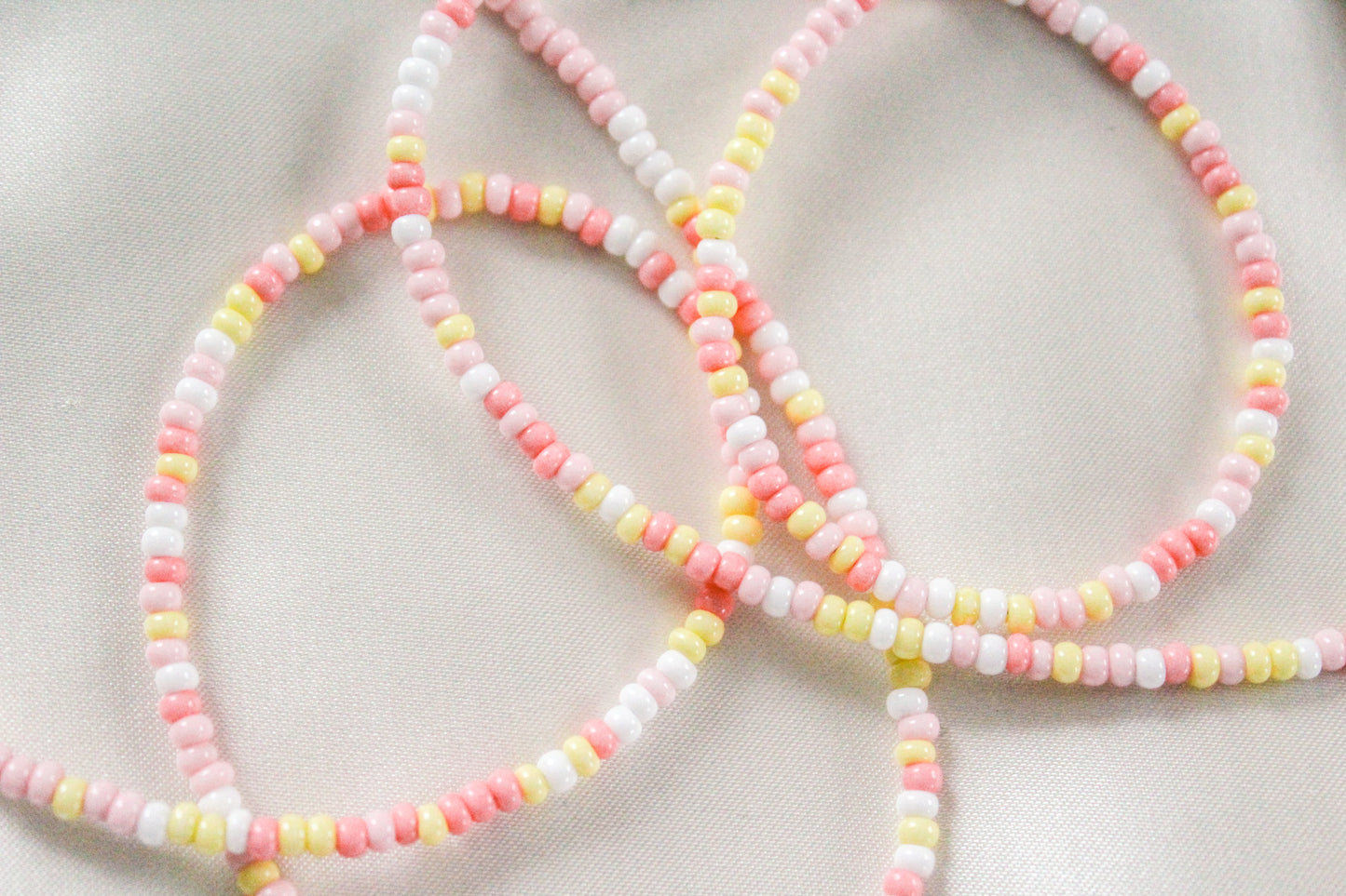 Pink Lemonade Beaded Necklace