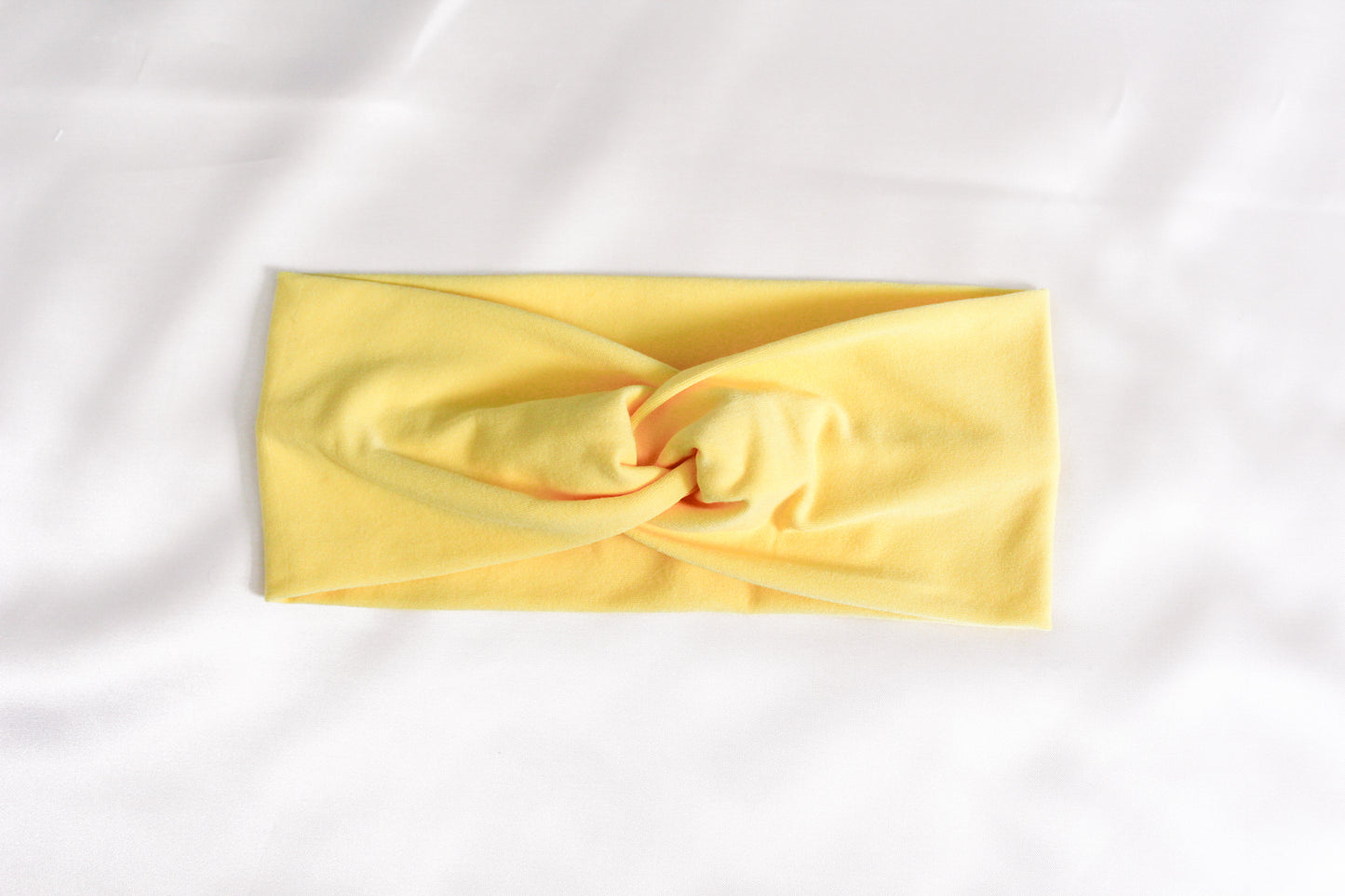 Pastel Yellow Headband