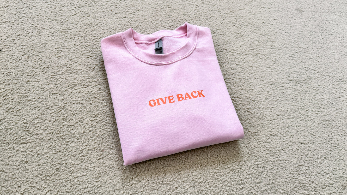 Give Back Crewneck