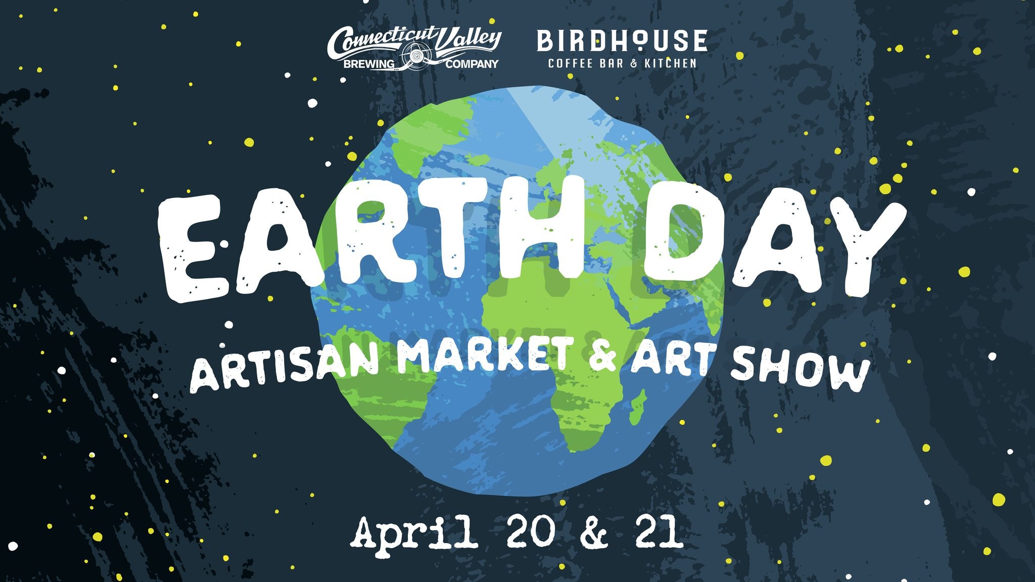 Connecticut Valley Brewing Company Earth Day Market flyer