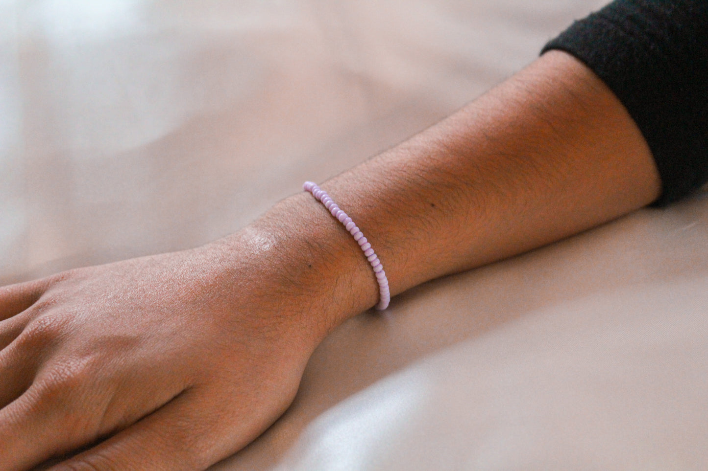 Orchid Beaded Bracelet/Anklet