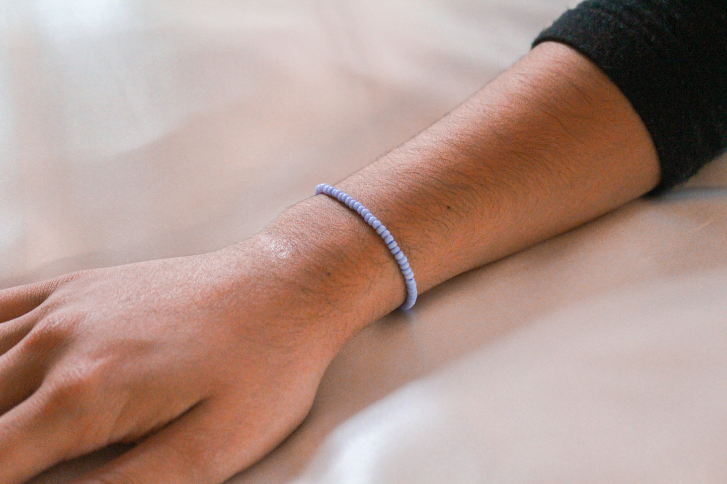 Lavender Beaded Bracelet/Anklet