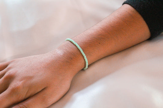 Mint Beaded Bracelet/Anklet