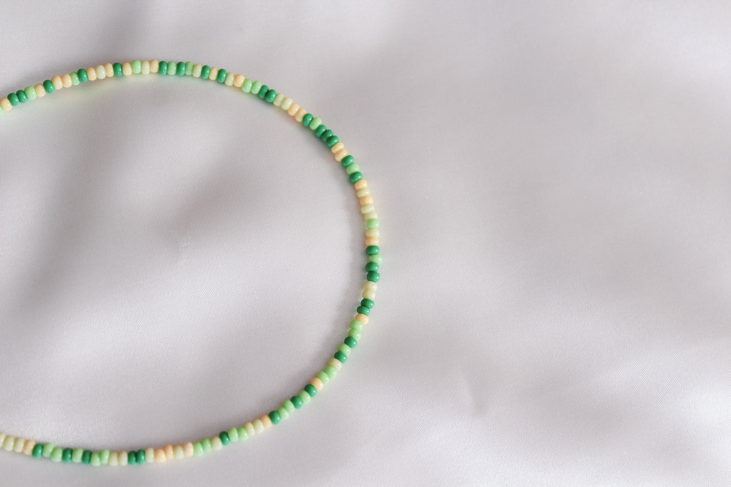 Lemon & Lime Beaded Necklace