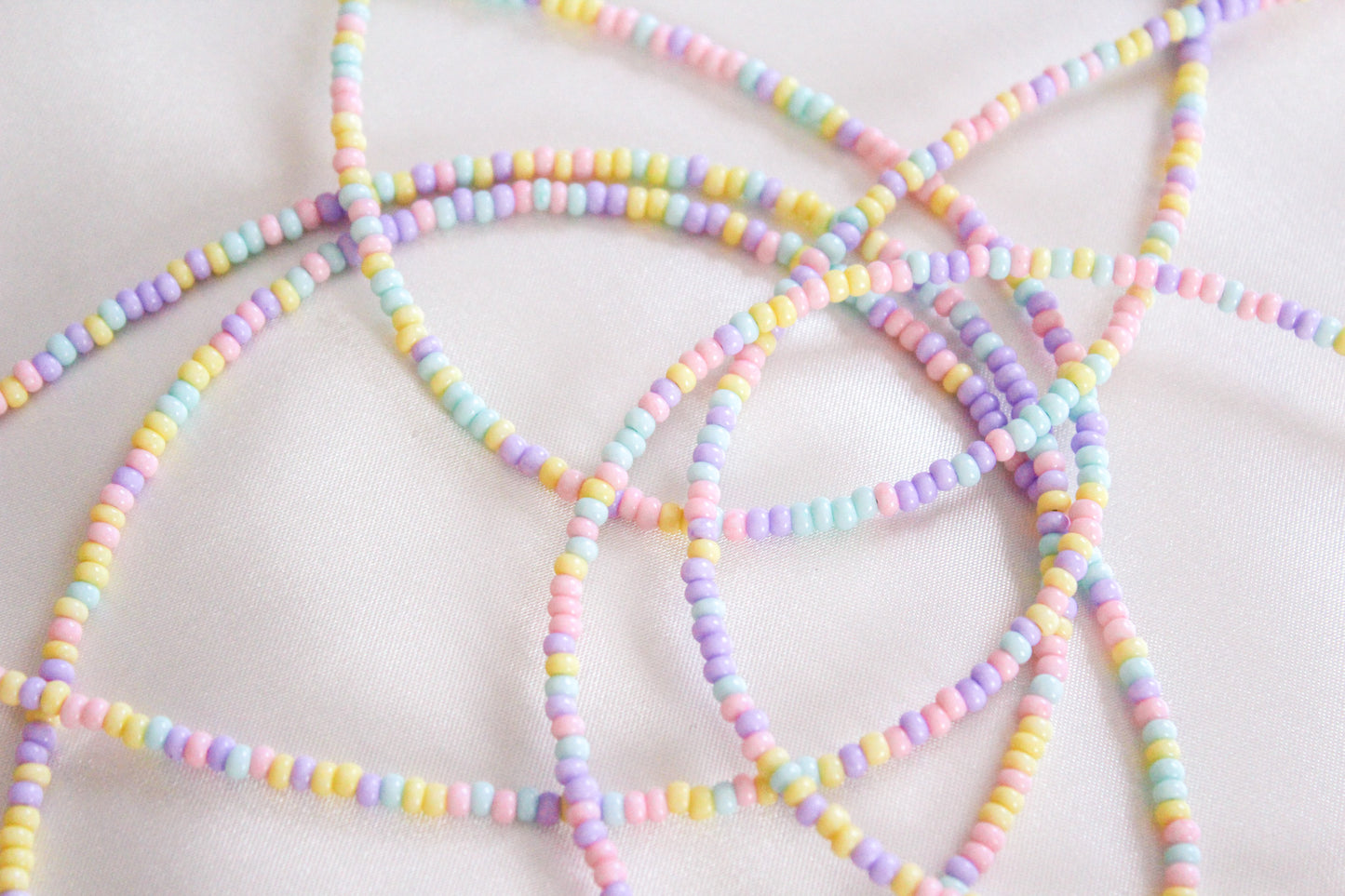 Pastels Beaded Necklace