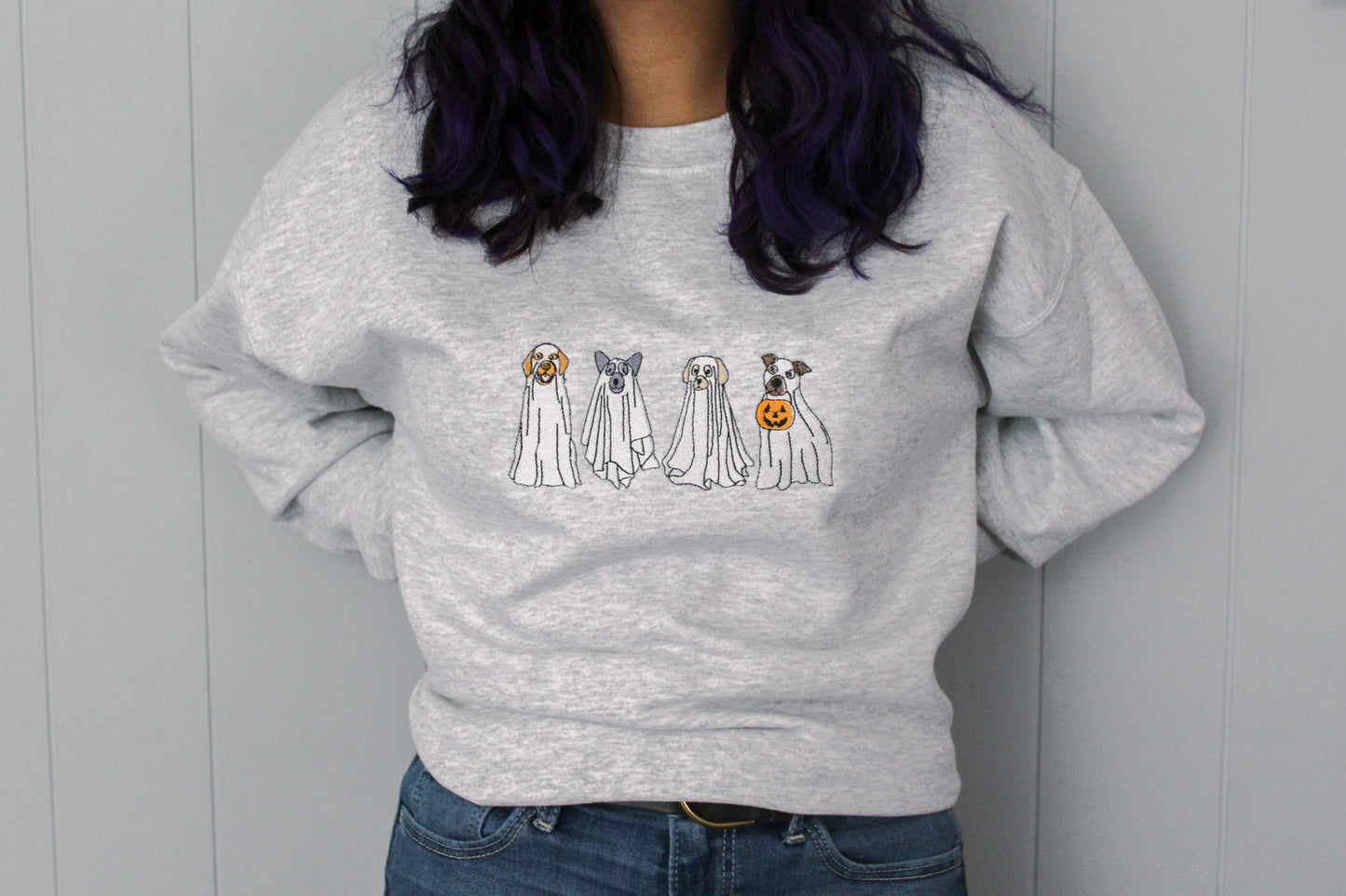 Halloween Dogs Crewneck