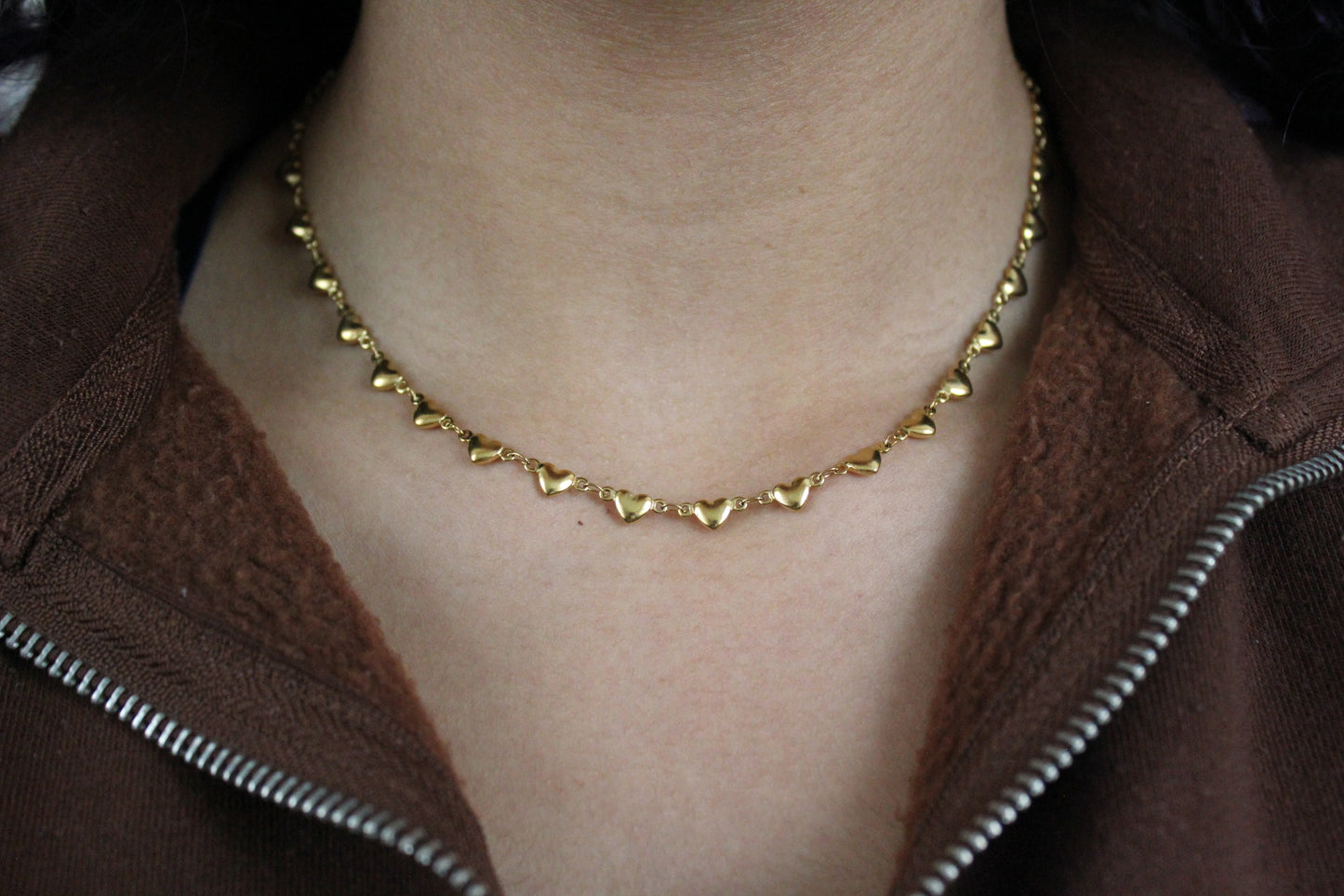 Heart Chain Necklace