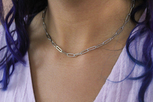 Paperclip Chain Necklace