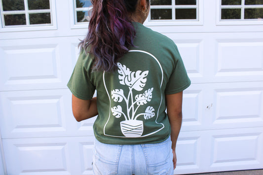 Monstera Leaf Tee