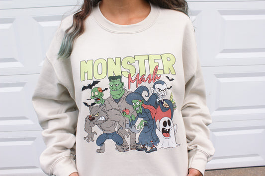 Monster Mash Character Crewneck