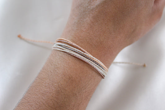 Soft Sand String Bracelet