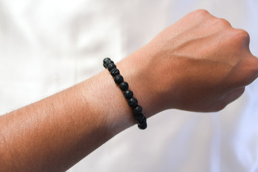 Natural Lava Rock Gemstone Bracelet